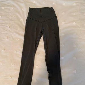 Green 7/8th leggings